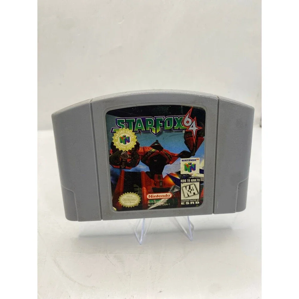 Star Fox 64 Video Game (Nintendo N64, 1997) Authentic Cartridge Only Tested